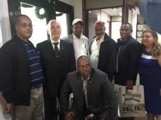 Uma-delegação-da-Etiópia,-composta--por-diversas-autoridades