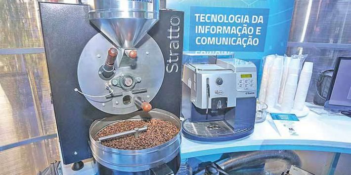 Estande da Embrapii no 8º congresso brasileiro de inovação industrial no Expo SP