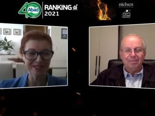 tela da coletiva on-line do Ranking ABAD_Nielsen 2021