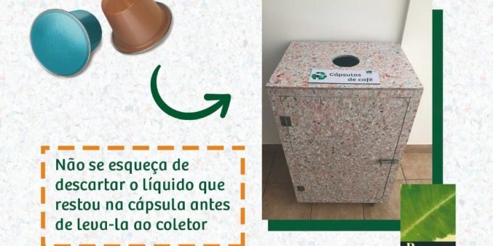 Condomínio em SP inaugura coleta seletiva de cápsulas pós-consumo. FOTO DE CAPA