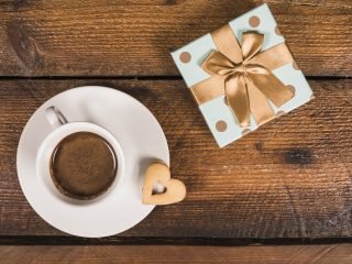 Presentes dia dos pais com café - Freepik