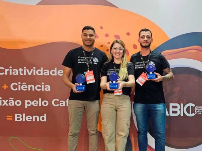 Vencedores do campeonato Blends de Café ABIC